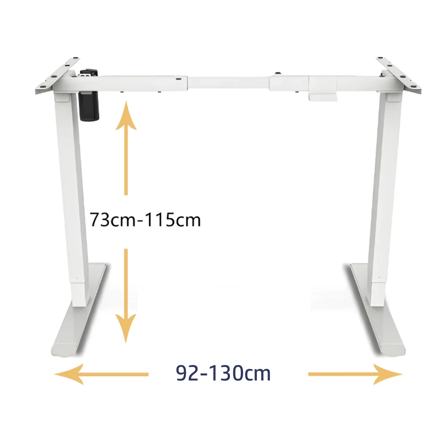電動高さ調節可能なデスクフレーム 座ったり、立ったり、運動したりするデスクフレーム 高さ調節可能なスタンディングデスクの脚 腰椎と頸椎の健康を保護するスマートコンピューターデスクラック 学習用デスクフレーム Eスポーツデスクレッグ オフィスコンピュータデスクフレーム
