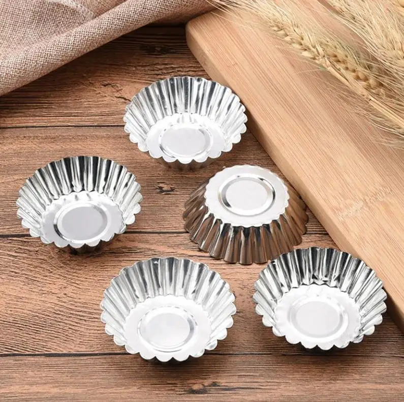 Egg Tart Baking Mold Cupcake Muffin Cake Mould Baking Mold Tart Pans Party Bakery DIY ni641