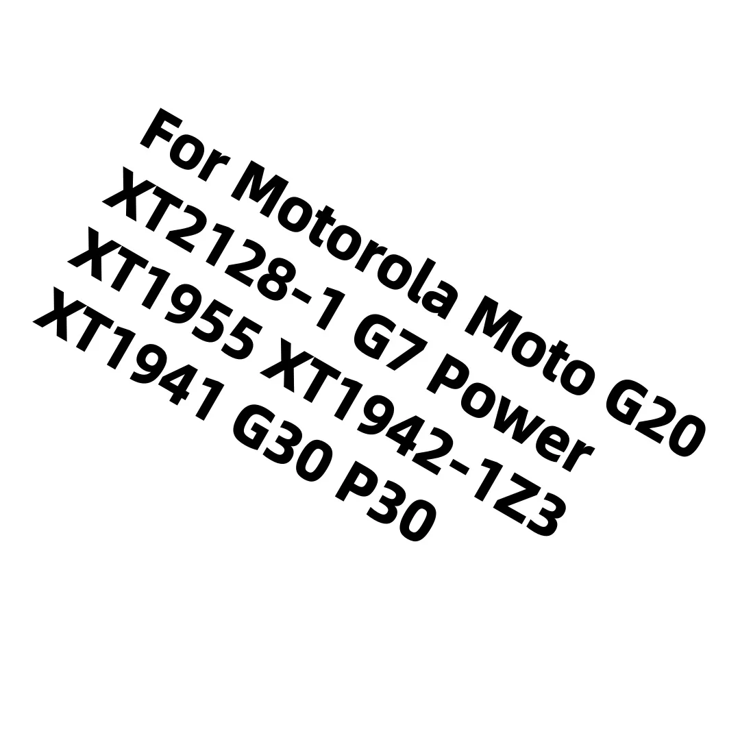 New JK50  lithium Battery For Motorola Moto G20 XT2128-1 64GB GSM G7 Power XT1955 XT1942-1 Z3 XT1941 G30 P30 Note Batteries