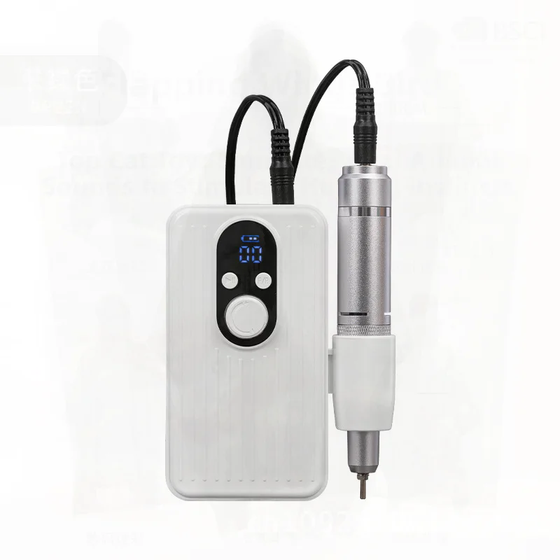 Polidor de Unhas Elétrico Portátil 303, 35000 RPM, Potente, Sem Vibração, Ferramenta de Cuidado de Unhas de Qualidade Profissional