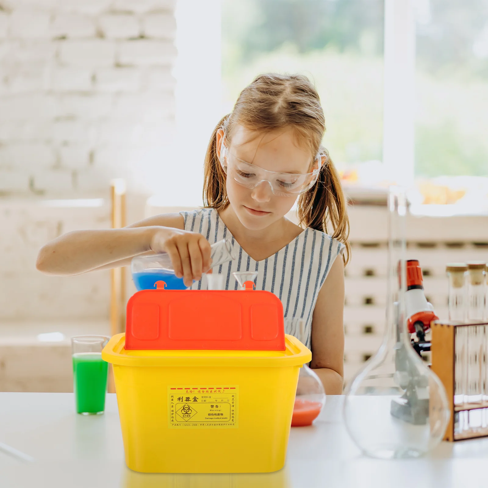 

Контейнер для острых точек для домашнего использования, устойчивый к проколам, коробка для острых точек для татуировки, инструмент для удаления отходов, безопасный инструмент для диабетиков, игольная банка