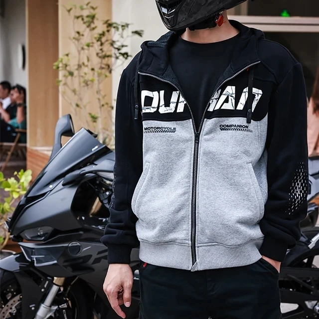 

DUHAN New Motorcycle Jacket Motocross Hoodie Reflective Motorcycle Riding Equipment Men's Women's Cycling Clothing