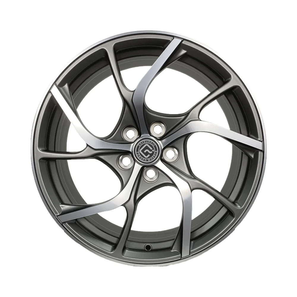 

Кованые диски из сплава по индивидуальному заказу, размер 18x8,0, матовый, коричнево-серый шпон, правое вращение, профессиональные индивидуальные автомобильные диски из сплава
