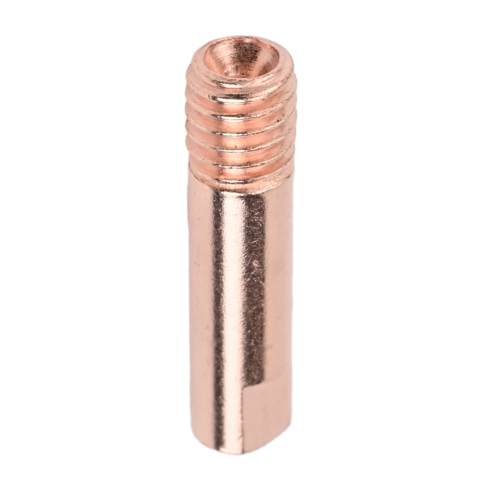 Copper Welding Tips Flux Core Gasless Nozzle Compatible With MAG Devices For 15AK Welding Torches 0.8mm 0.030'' Size