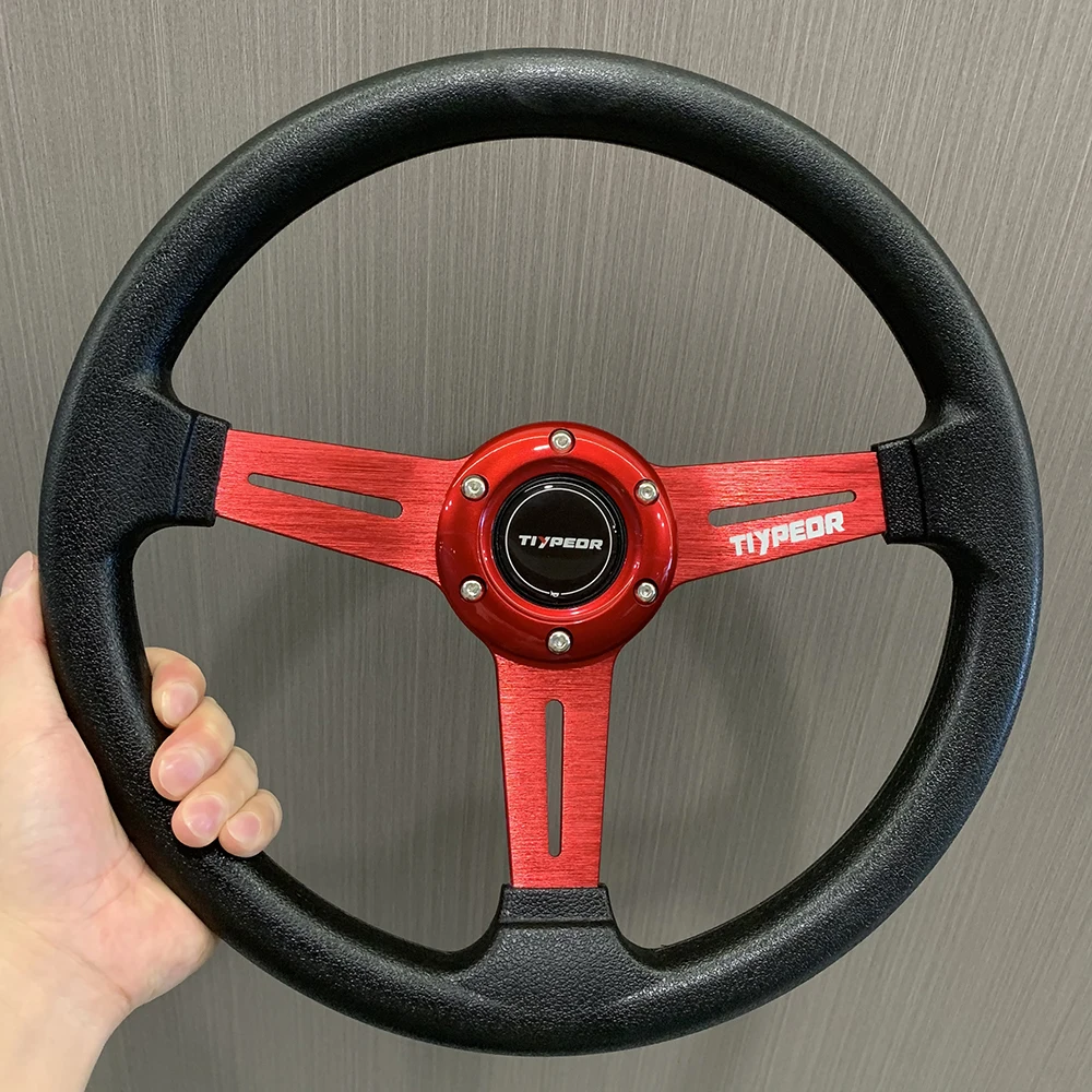 

TIYPEOR factory wholesale PU cheap steering wheel 13 inch wheel