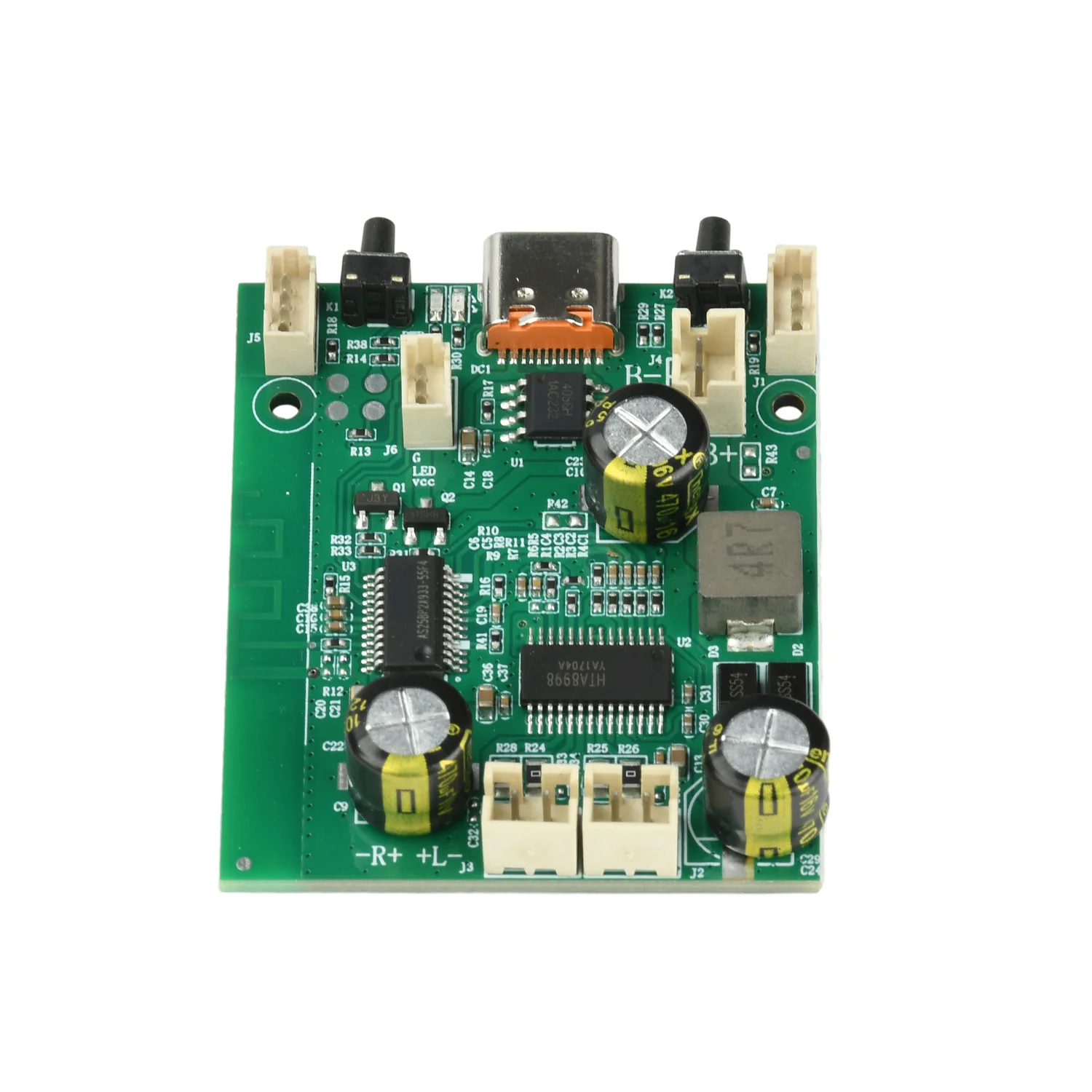 10W Dual Channel Wireless 5.1 For amplifier Module Compatible with For tws Technology and Accepting 3.7V Battery or 5V DC Power