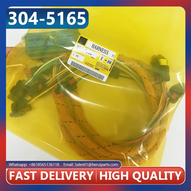 

Excavator 313D2GC M313D M315D Bulldozer D3K D4K D5K C4.4 Engine Wiring Harness 304-5165 3045165 318-6115 3186115