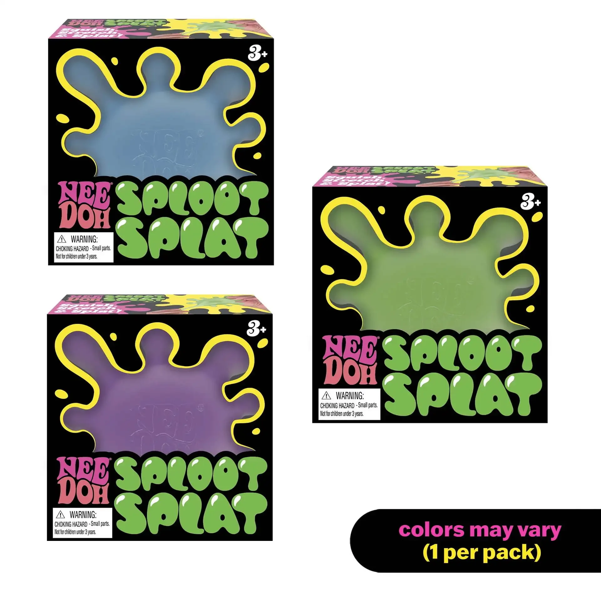 2026 NEU NeeDoh SplootSplat Virus Quetschball TPR Stressabbau-Spielzeug Blindbox Langlebiges Druckentlastungs-Spielzeug Lustiges Party-Geschenk – Detail 1