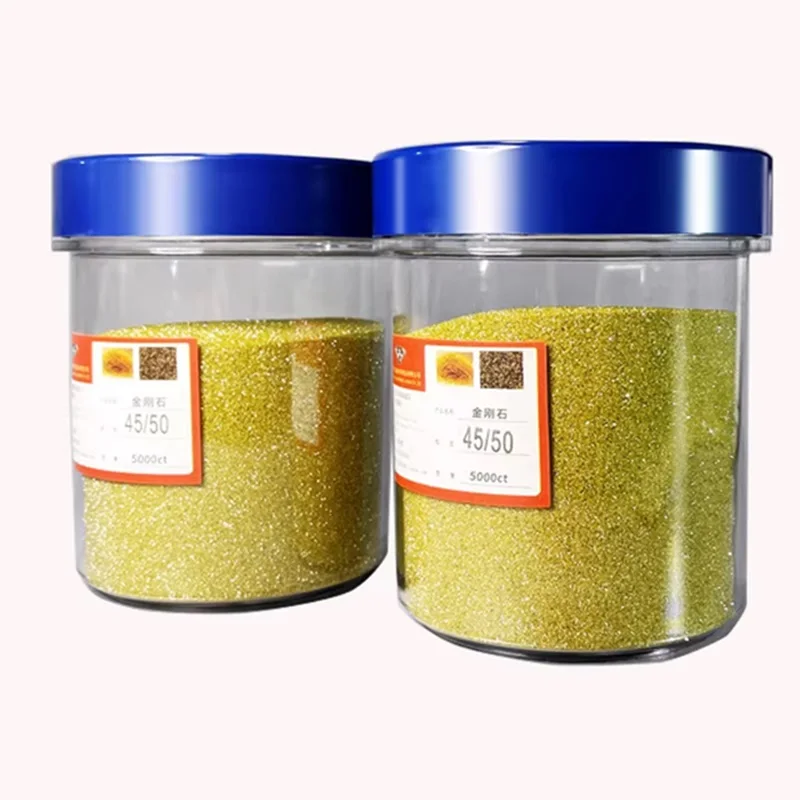 100 جرام عالية الجودة الذهب الرملي Carborundum الراتنج السيراميك مطلي المواد الكاشطة كريستال واحد للمجوهرات الذهبية