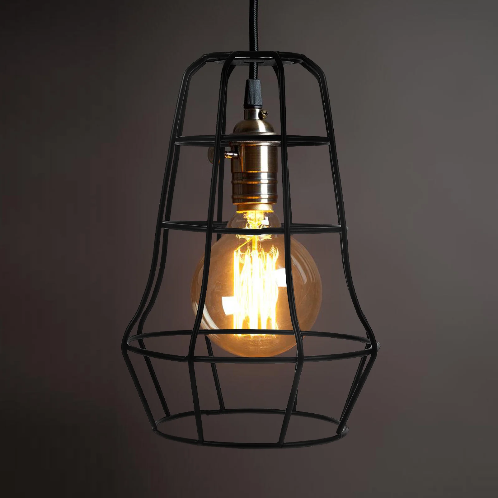 

Iron Lampshade Hollow Out Pendant Lamp Cover Metal Light Shade for Restaurant Bar Cafe Home Iron Lampshade