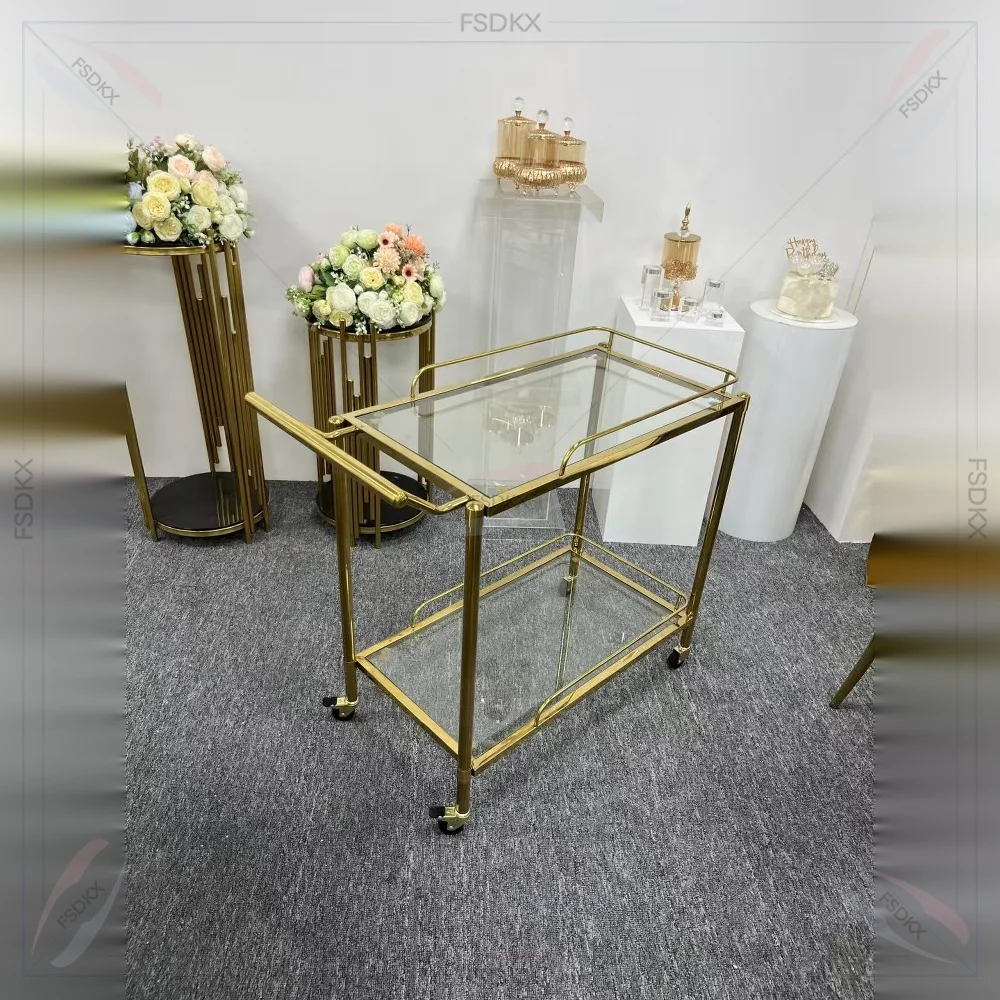 

Luxury European Style Hotel Hand Cart Hotel Trolley Carts For Bar Hotel Restaurant Wedding Party Bar Cart Trolley .