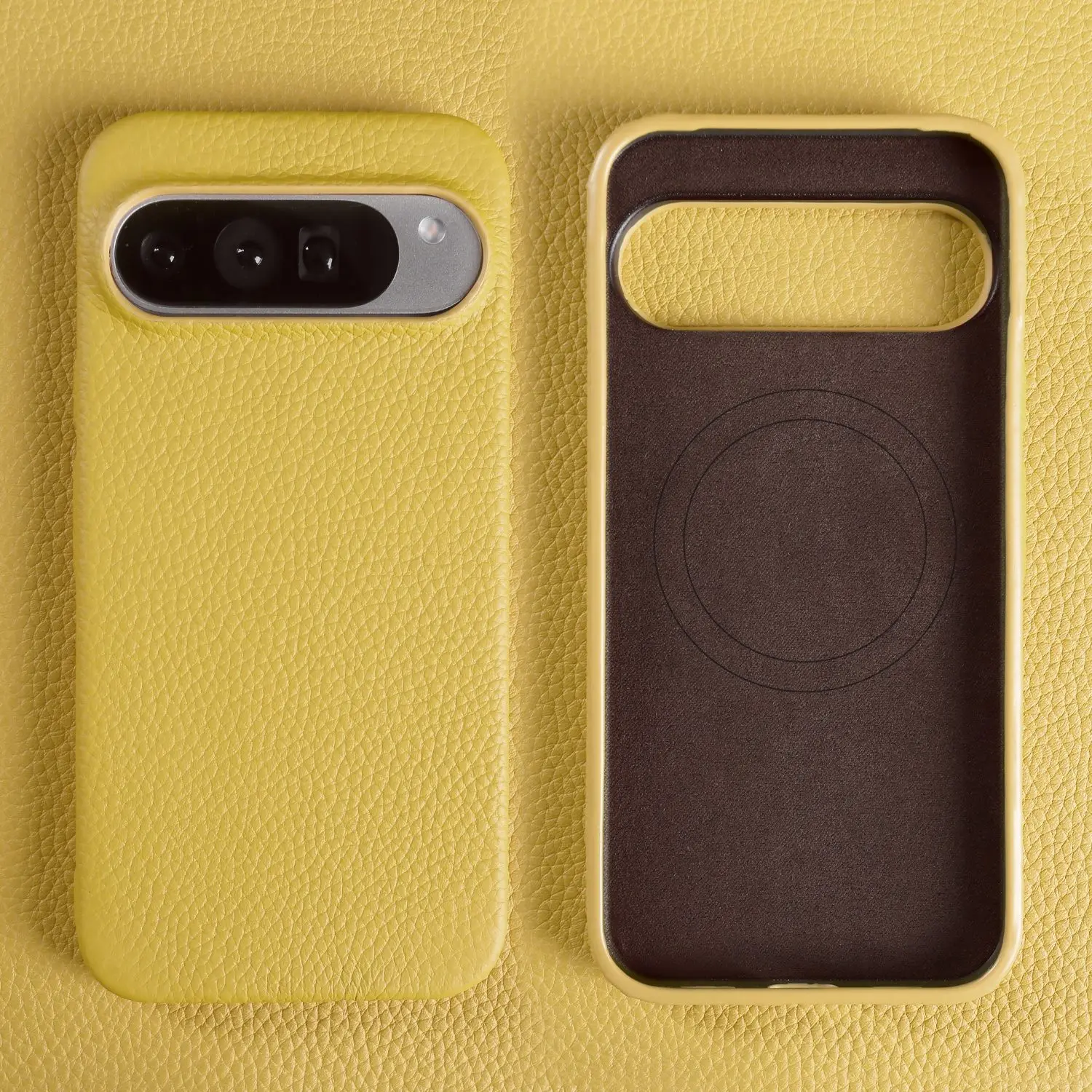 Luxe Magnetische Lederen Case Voor Google Pixel 10Pro 9 7A 8 6 Volledige Bescherming Magneet voor Magsafe Gevallen schokbestendige Cover