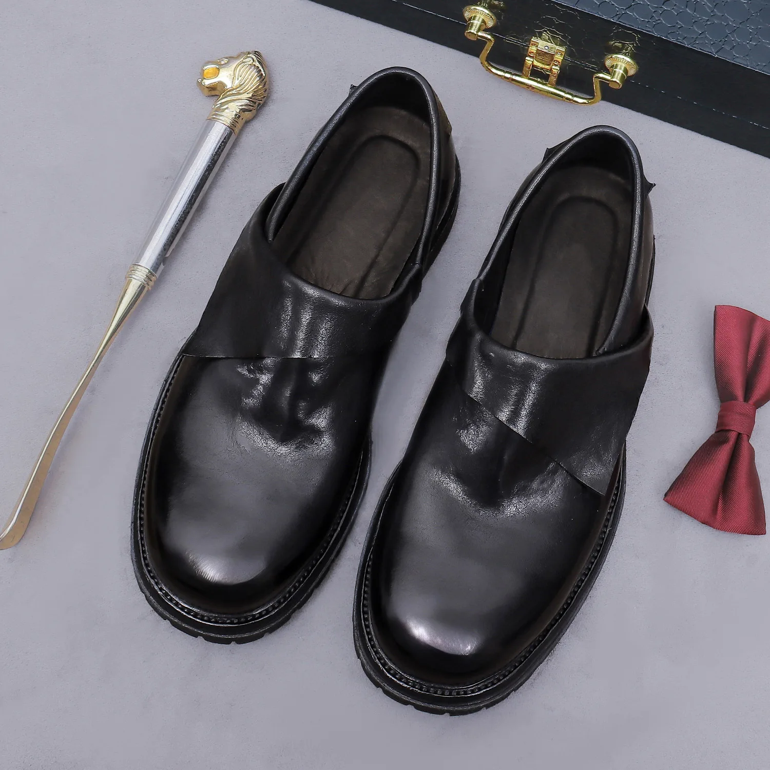 Luksusowe męskie buty typu mon – Monk Strap Shoe recenzja i cena