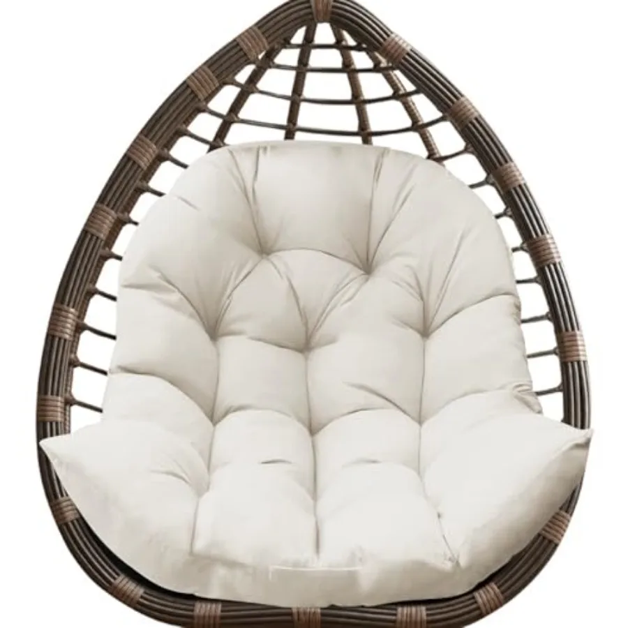 

Egg Chair Cushion Waterproof Outdoor Egg Replacement Cushions Patio Chair Cushions for Outdoor Funiture Thickened Hanging Chair
