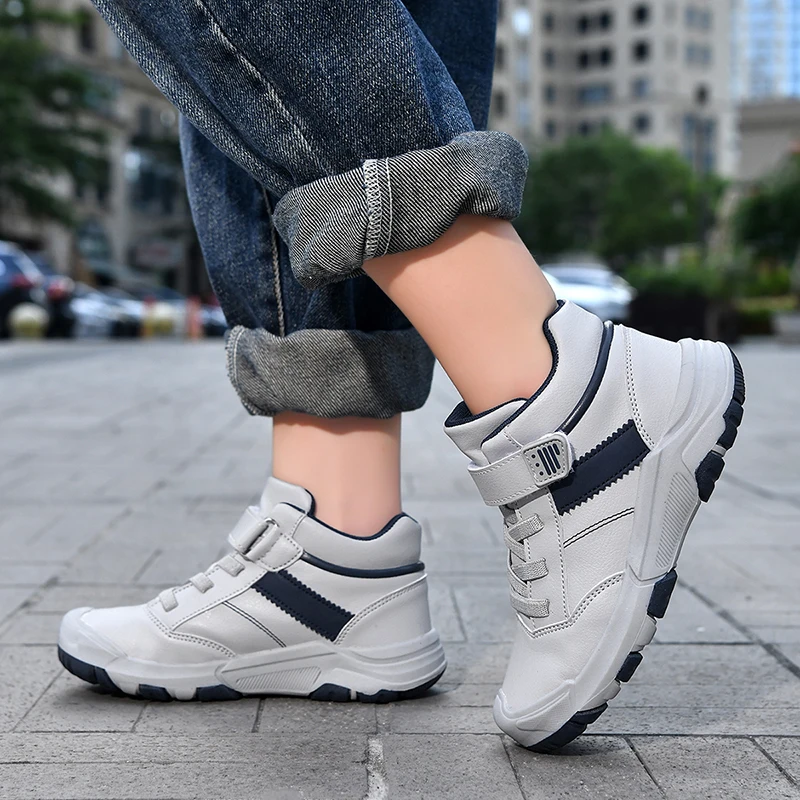 أحذية رياضية جديدة للأطفال أحذية أطفال عالية الجودة متينة وخفيفة الوزن قابلة للتنفس ومضادة للانزلاق أحذية كرة سلة للأطفال للأطفال #3