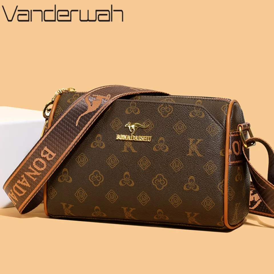 

3 Layers Luxury Clutch Bags Designer Crossbody Bags for Women High Quality Soft Pu Leather Shoulder Purses And Handbag 2025 Sac