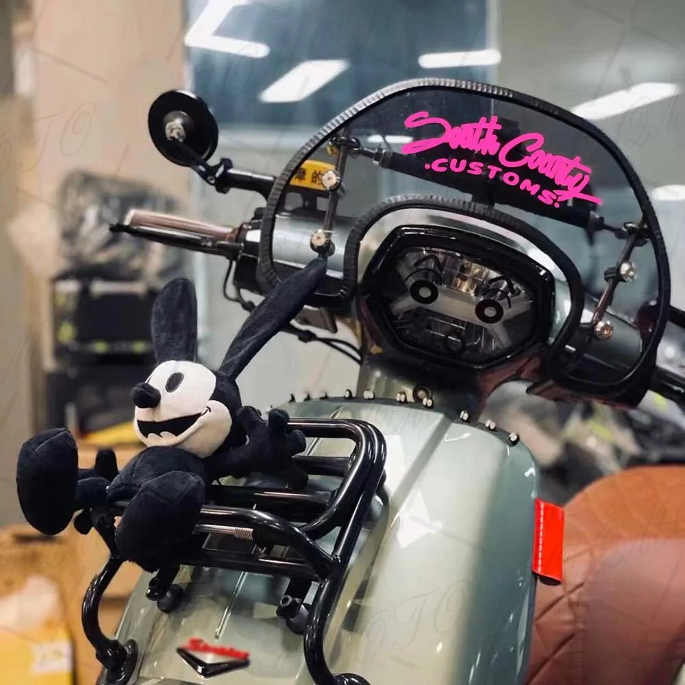 “South County” Decal Motorcycle Decor Scooter Windshield Racing Helmet Fuel Tank Car Body Door Waterproof Vinyl Stickers