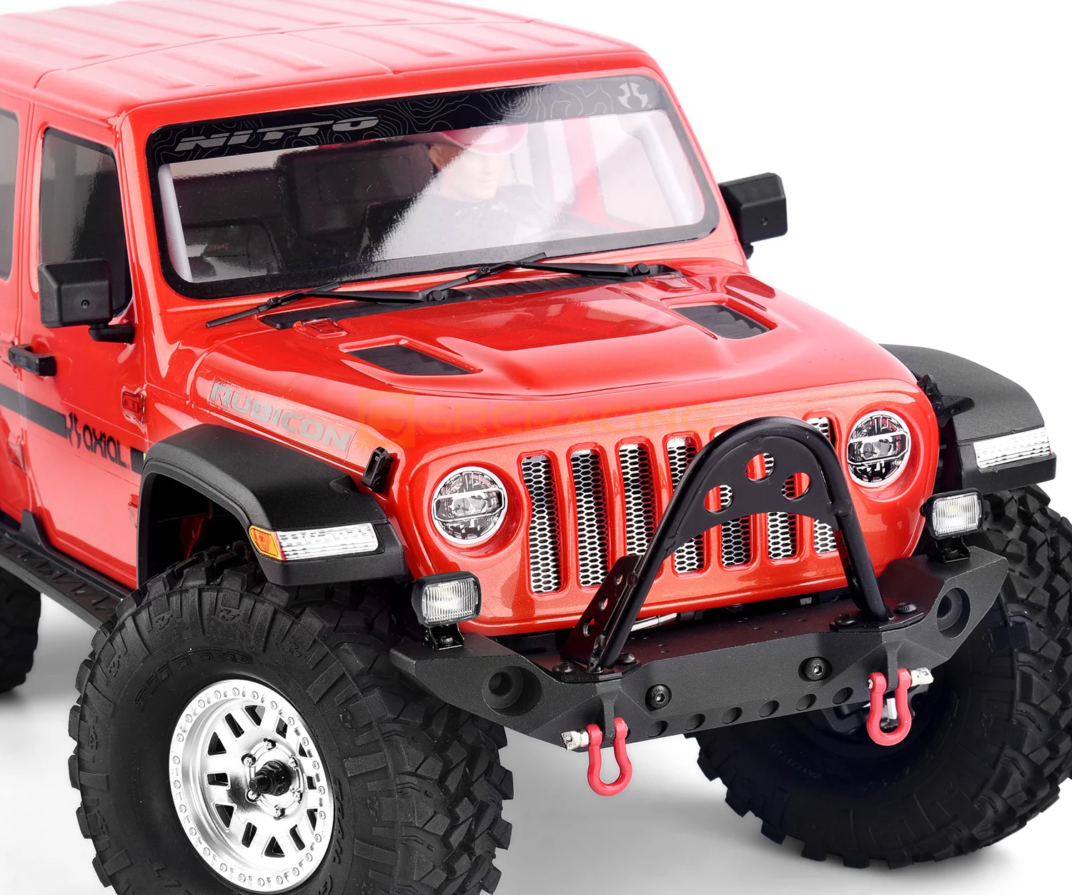 Grc 15mm Quadratische Led-leuchten Scheinwerfer Suchscheinwerfer Rücklicht Für 1/10 Rc Auto Trx4 Defender Bronco Trx6 Axial Scx10 D90 d110 G157nw – Detail 6