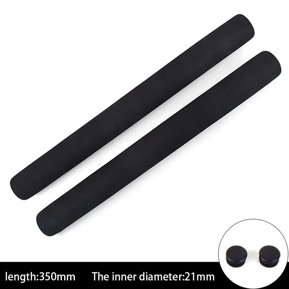 2x manillar de bicicleta MTB esponjas de tubo Flexible mango de goma de espuma Kits de empuñaduras de barra juegos de manguera de esponja larga accesorios de bicicleta