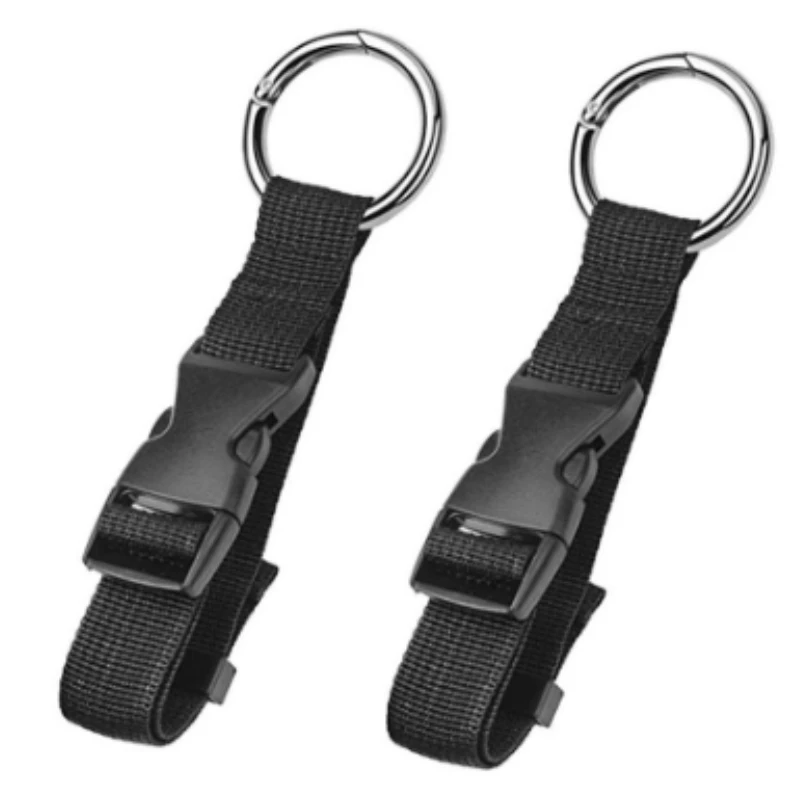 1pc Travel Luggage Strap External Hook & Loop Backpack Portable Adjustable Luggage Strap Jacket Holder