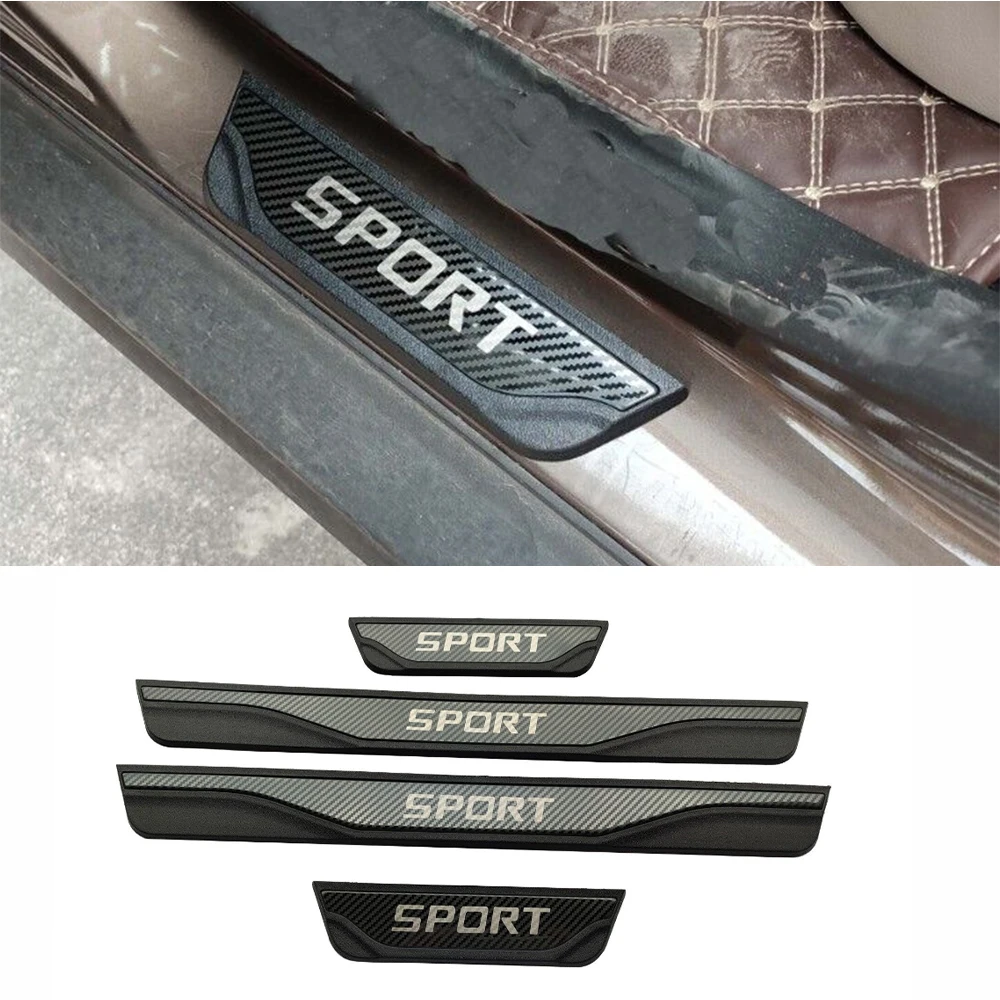 

For Kia Forte GT 2019-2023 Door Sill Protector Car Accessories Inside Pedal Styling Original Threshold Bar Plate Trim 4Pcs