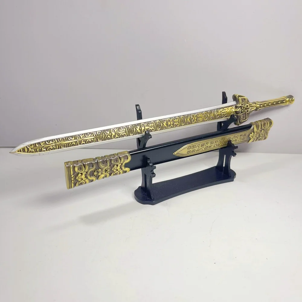 11inch Ancient Chinese Sword Metal Katana Sword Knife Original Samurai Sabre Japanese Katana Sabre Cosplay Accessories Prop Toy