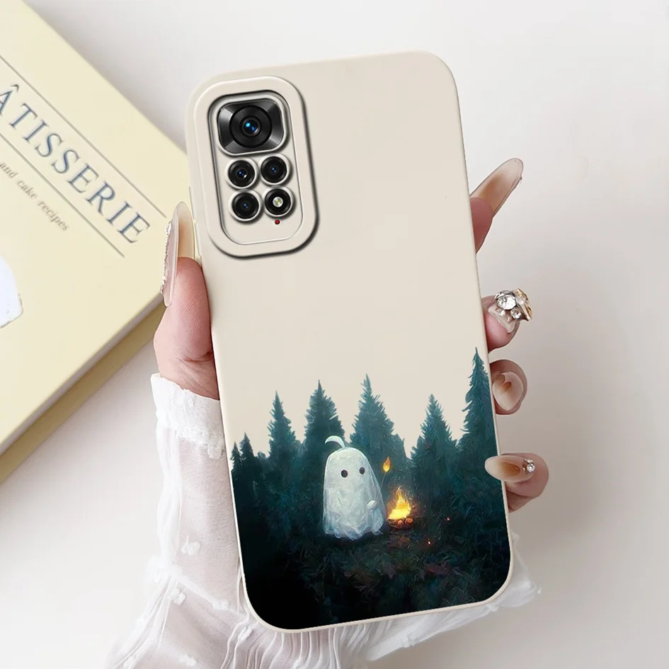 For Redmi Note 11 Case Note 11s 4G Soft Silicone TPU Cute Cover For Xiaomi Redmi Note 11 Pro 5G Phone Case on Redmi Note11s Capa