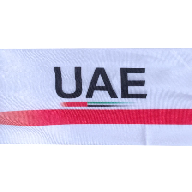 2026 Schnelltrocknendes, atmungsaktives, antiperspirantes Stirnband, Team UAE, weißes Radsport-Stirnband für Männer und Frauen, Outdoor-Lauf- und Sport-Kopfbedeckung – Detail 3