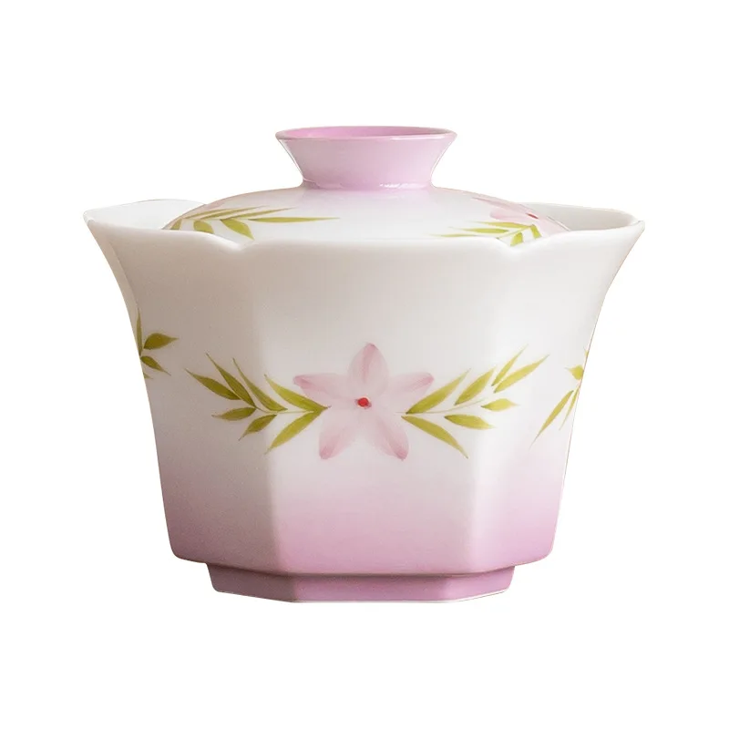 

Kung Fu Tea Set with Lid Single Hand Grab Pot