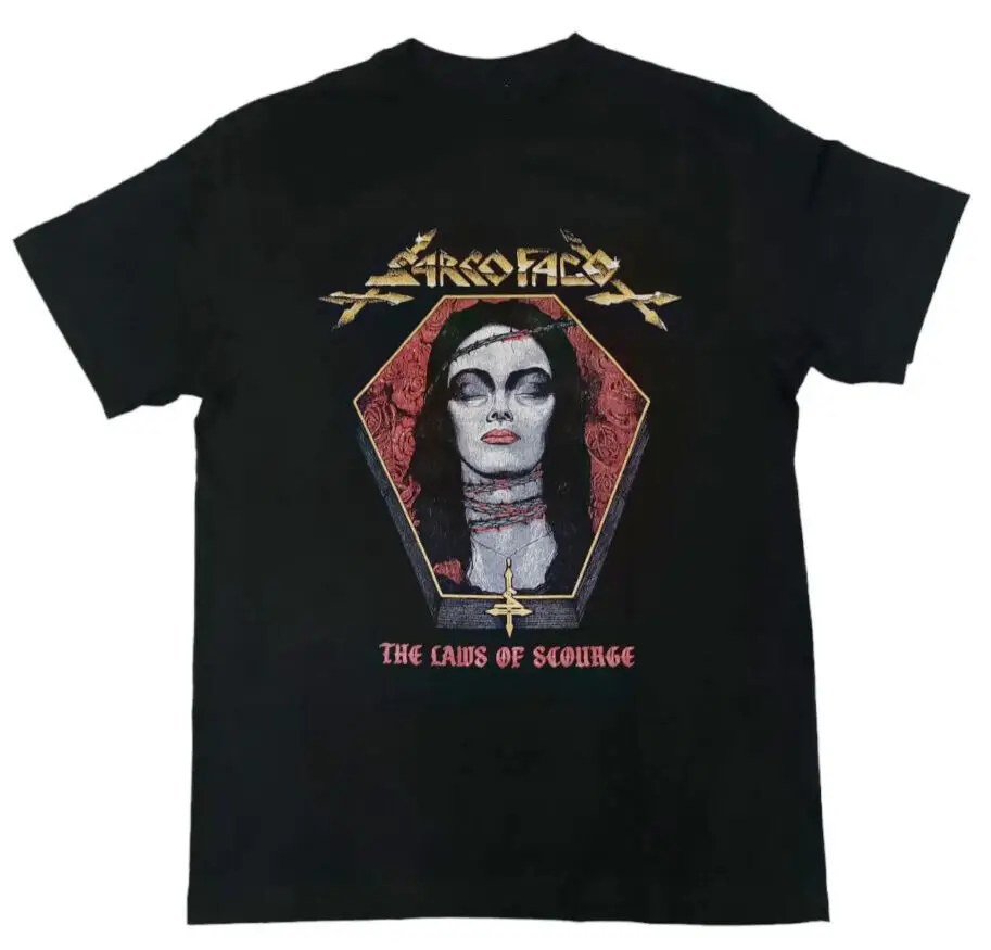 Sarcofago The Laws Of Scourge T Shirt Cotton S 5Xl Z6982