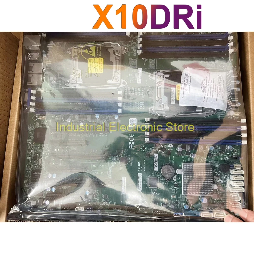 

New For SuperMicro C612 LGA2011 E5-2600 V3/V4 DDR4 3 PCI-E 3.0 x16 3 PCI-E 3.0 x8 Industrial Package Server Motherboard X10DRi