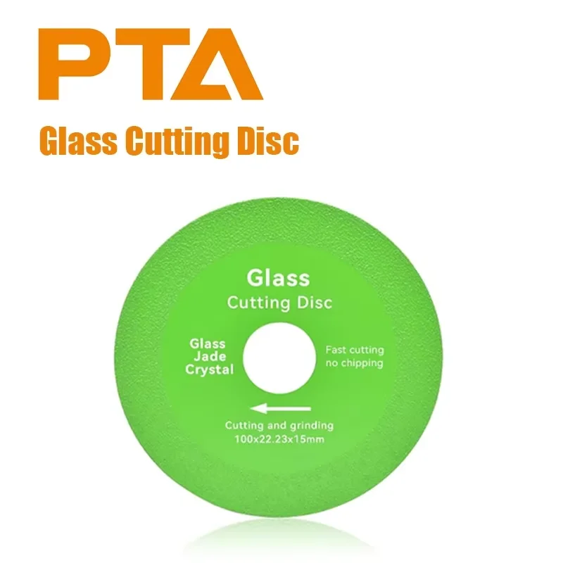 

Алмазный отрезной диск φ100x22.23 мм для стекла, мрамора, керамической плитки, нефрита, специальный полировальный отрезной диск, острый, с пайкой