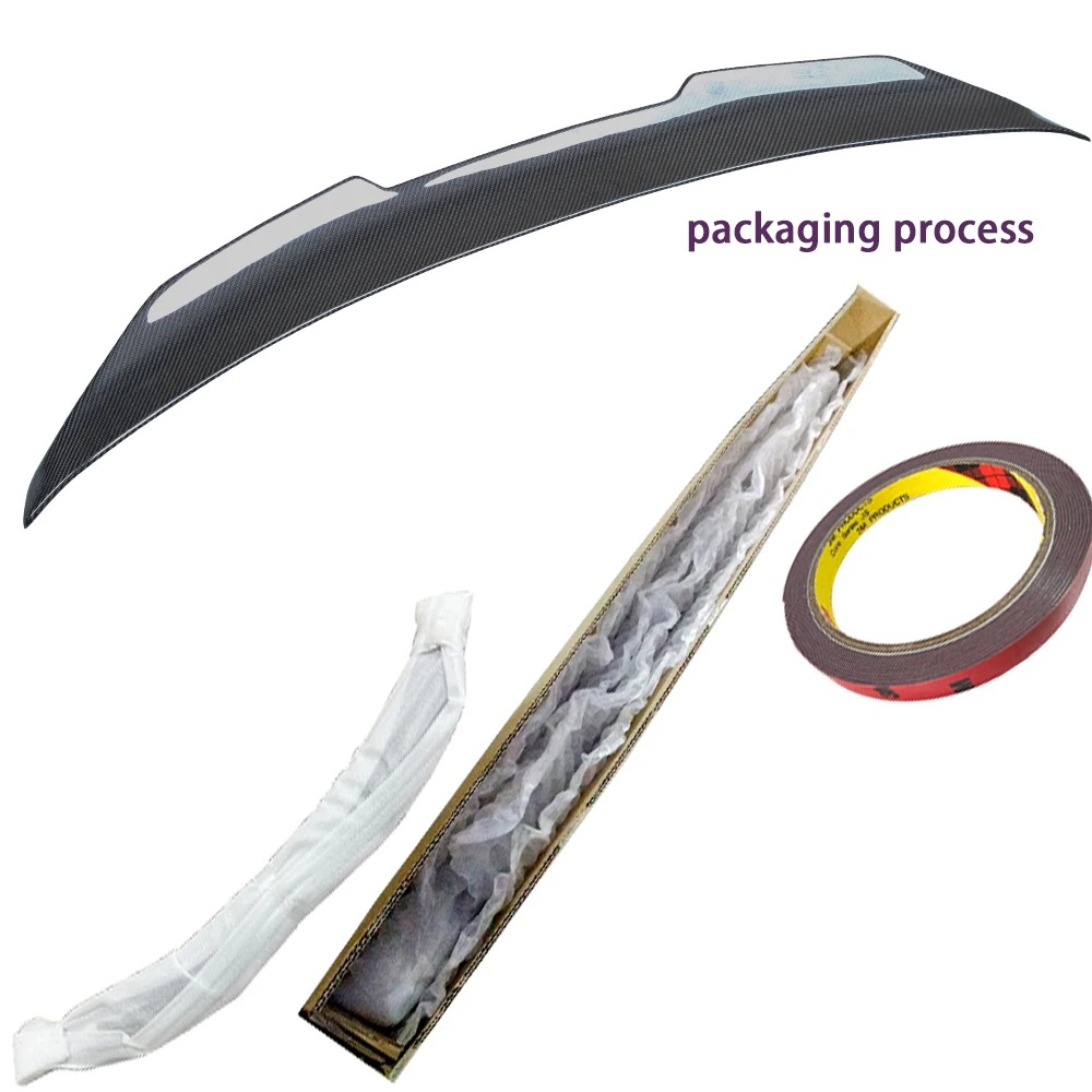 For Infiniti G series G25 G35 G37 4Door Sedan PSM2 Style Carbon fiber Spoiler Trunk wing 2007-2014 (not for STC)