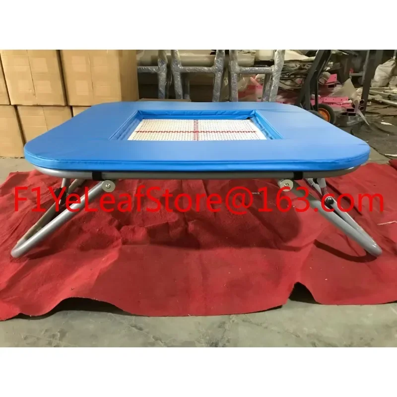 gymnastic 126*126 cm mini square trampoline training for junior adult professional