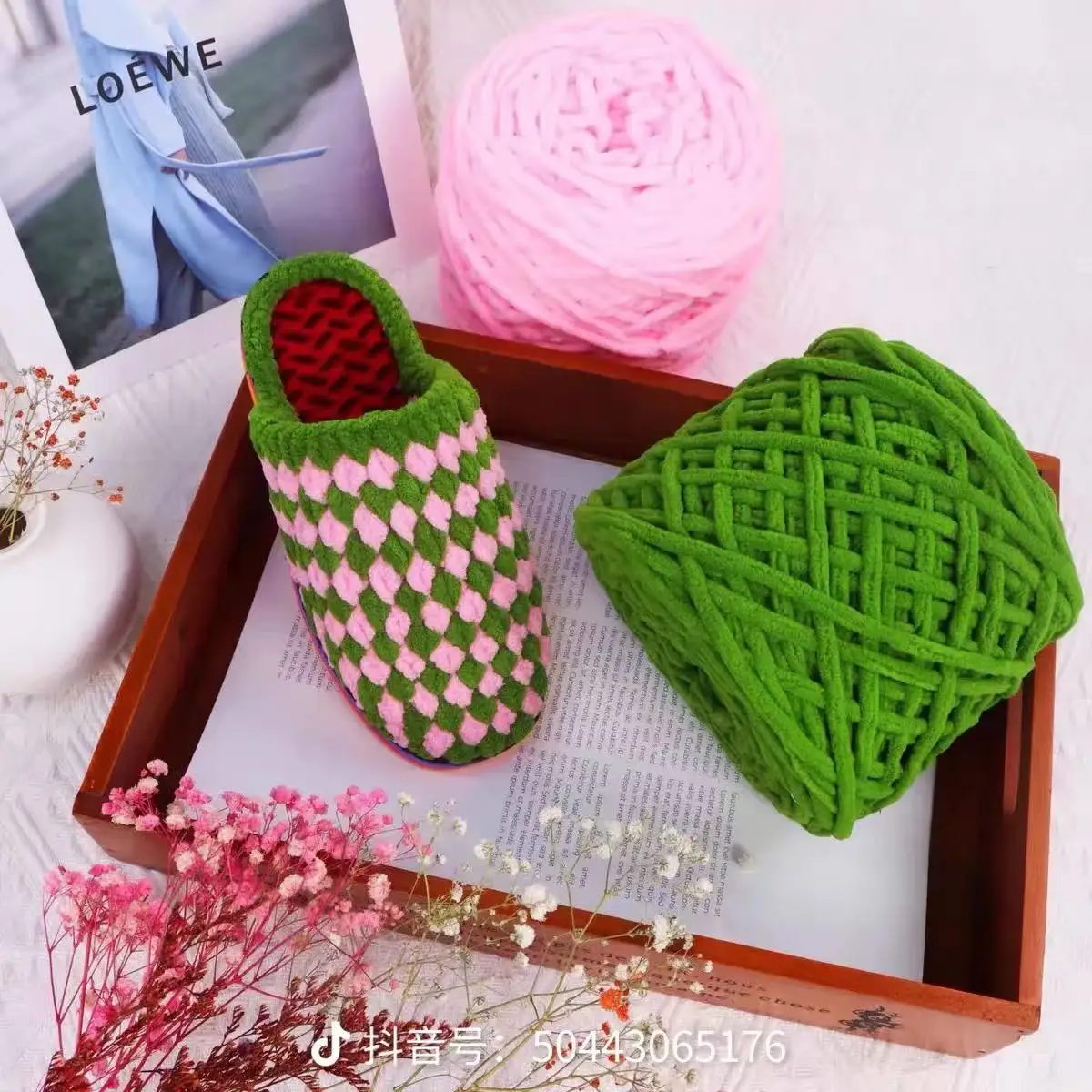 1pc 100g/Knäuel Gemischt Bunte Farbstoff Eis Streifen Linie Garn Für Hand-gestrickt DIY Weiche Dicke wolle Faden Decke Schal Häkeln Garn