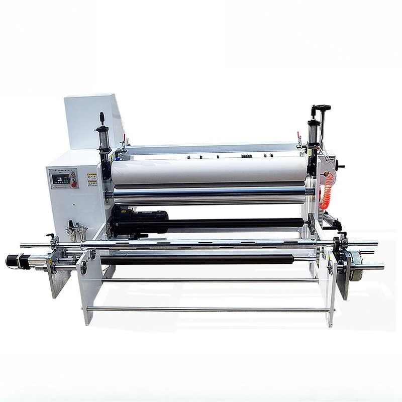 Non-woven slitting and rewinding machine, film paper meltblown cloth cutting and leveling machine