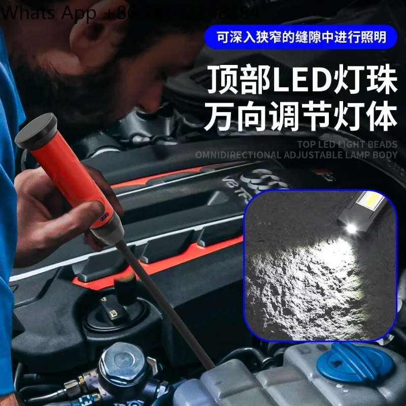 Universal maintenance bend lamp magnetic LED extended gap maintenance lighting multi-source lighting