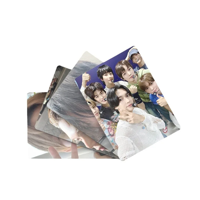 50pcs/set RIIZE Album Laser CardS FlashCards LOMO Card SUNGCHAN EUNSEOK SHOTARO WONBIN Boy Group Gift Postcard Photo Card KPOP