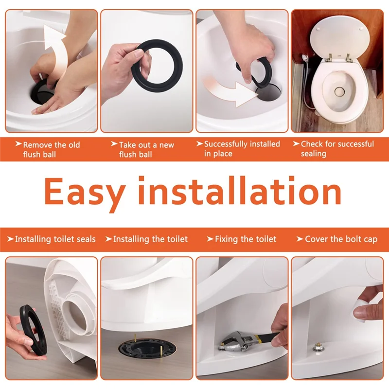 

Комплект уплотнений для унитаза ABKU-RV, совместимый с унитазами Camper 300/310/320 для замены 385311652, деталь уплотнения для унитаза RV, комбинированный комплект 2-в1