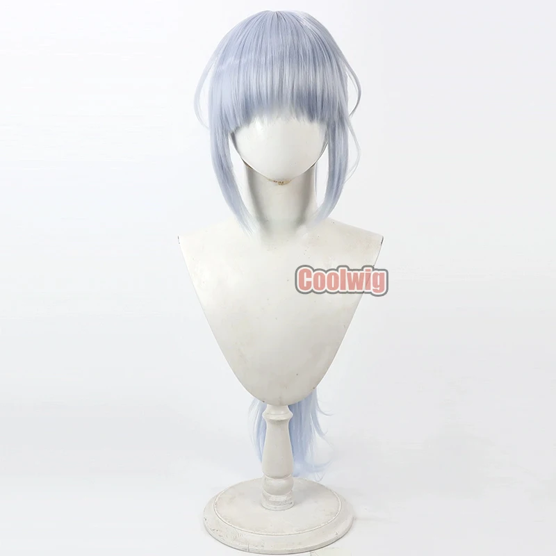 Coolwig Synthetic Hair Tinkle Star Knights Fujioka Cosplay Wigs Nikke The Goddess of Victory 80cm Ponytail Wig Heat Resistant