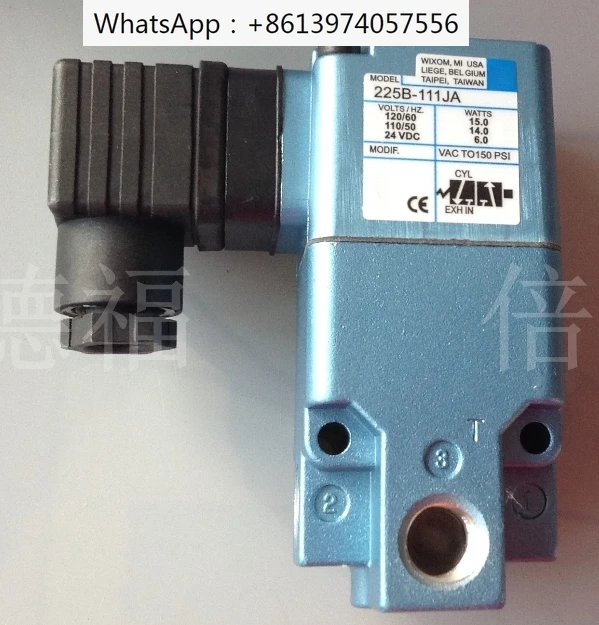 

Original American solenoid valve 225B-111JA/225B-501JC