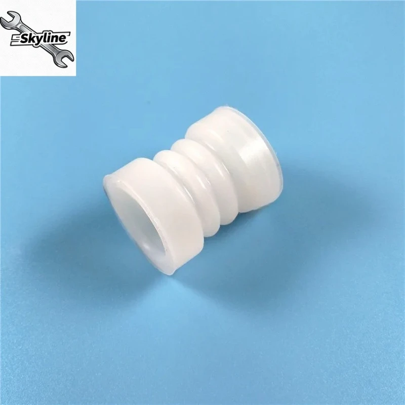 Special White Seal Tube Big Corrugated Sealing Sleeve New Spare Part Beater Rod Ice Cream Machines Accessory Fitting Length 44mm