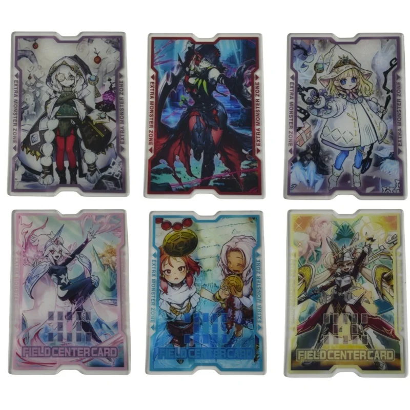 2 Sheets Center Card Asteria of The White Woods Centur-Ion Primera Yu-Gi-Oh! Diy Action Toy Figures Anime Game Collection Gifts