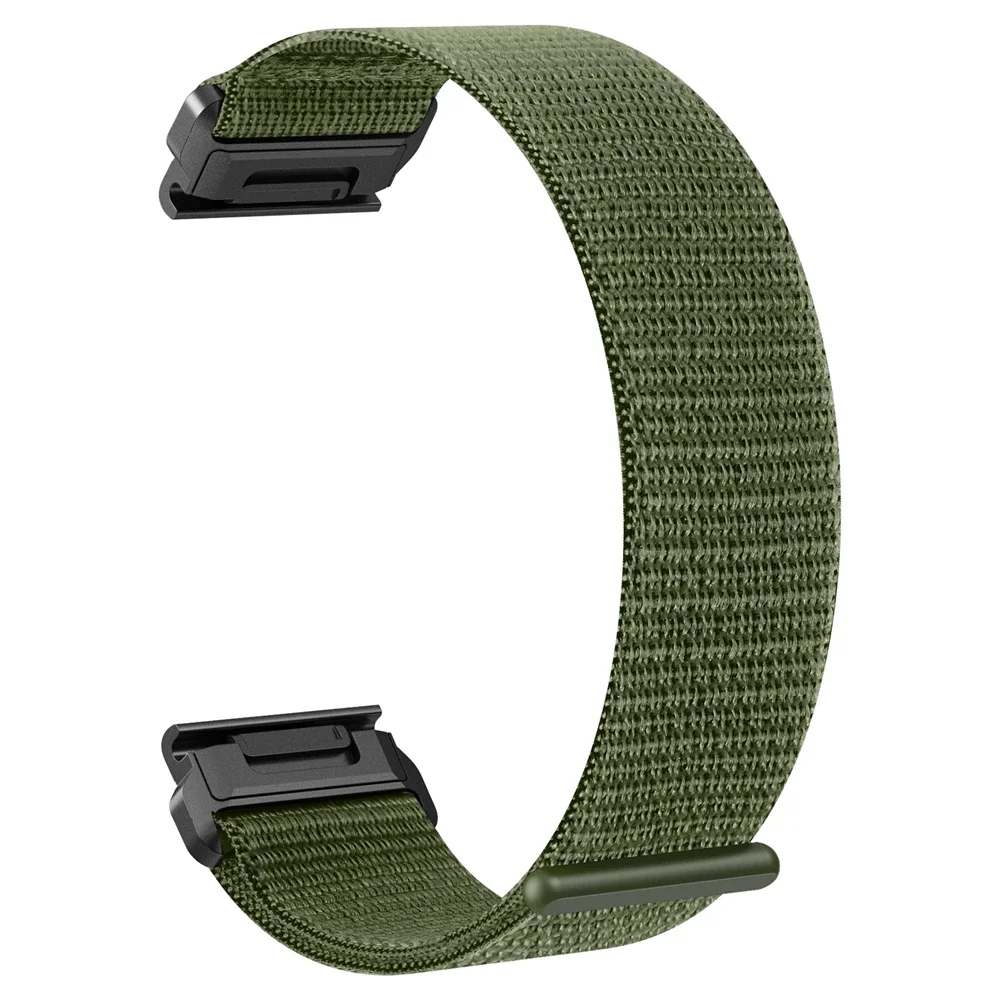 22 26 mm Garmin nylon snelsluiting voor Fenix5 5XPlus 6 6XPro 7Pro 7XPro Easy Fit horlogeband Instinct1 2 Tactix7 polsband