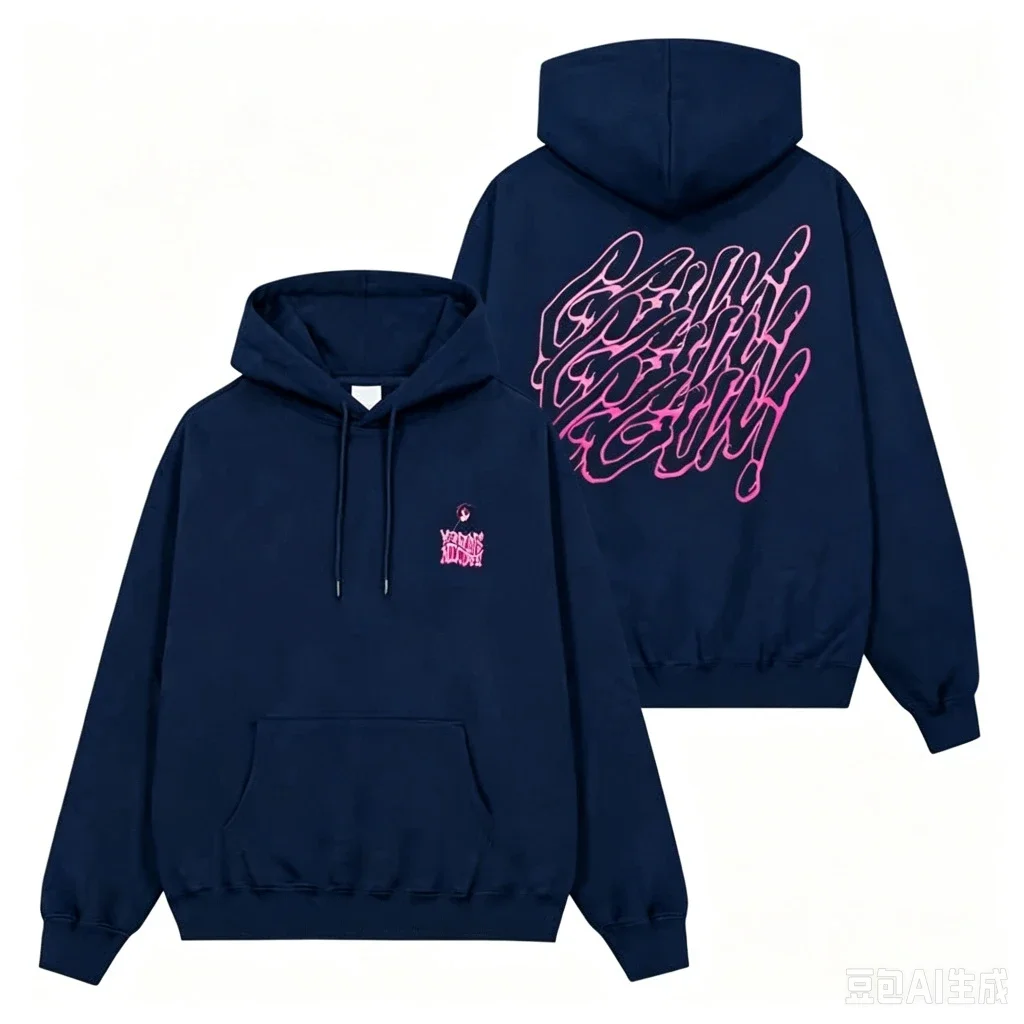 KPOP ins 2026 neuer STIL YEONJUN GGUM Print Kapuzenpullover für Damen, Lost in Space Hoodie, Rundhals, lockerer, WARMER Pullover, OVERSIZE-KLEIDUNG – Detail 39
