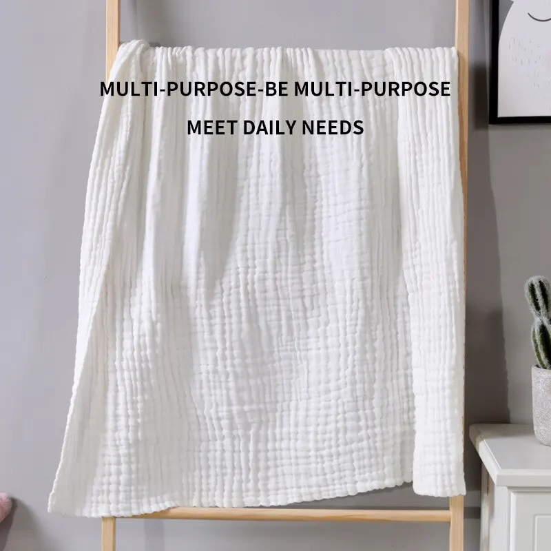 1 قطعة 6 طبقة الخيزران القطن الأطفال لحاف الوليد حمام منشفة لينة و تنفس الطفل أربعة مواسم بطانية 105*105 سنتيمتر