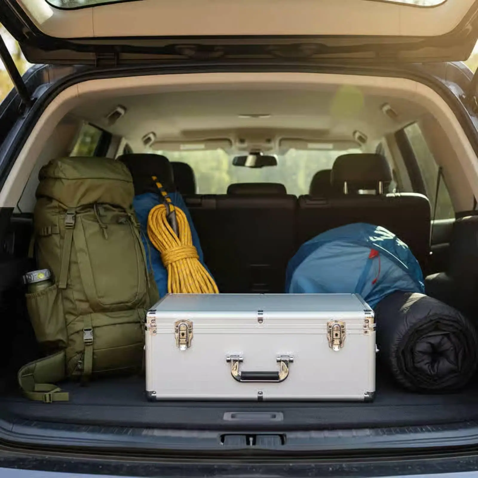 Aluminum Tool Case Portable Photography Equipment Carrying Case Lockable