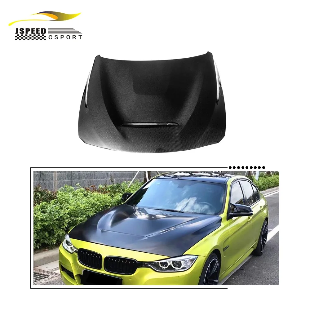 Carbon Fiber Auto Engine Hoods For 3-Series F30 F35 F32