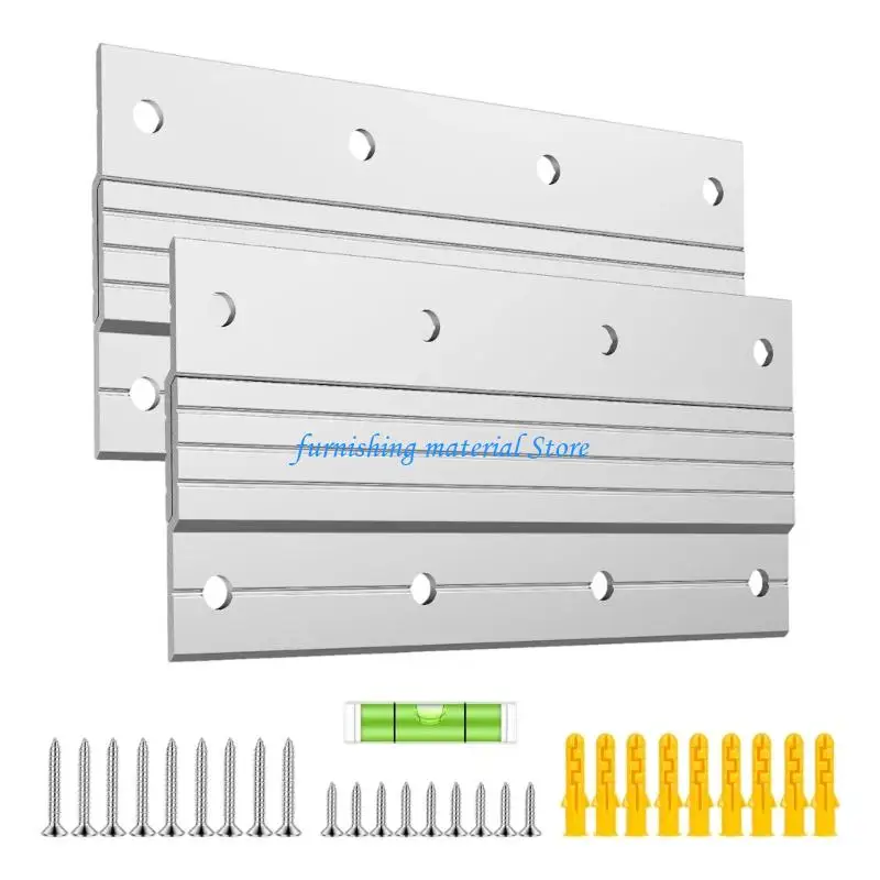 Y5GD High Strength Picture Frame Hanging Z Clamps With Bubble Level Enduring