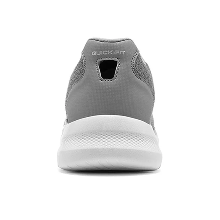 Skechers Go Walk 6 Cushioning Abrasion Resistant Breathable Low top Casual Shoes Men's Gray 216268-GRY view 5